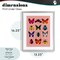 Stupell Industries Colorful Bug Species on Pink Framed Print Under Glass, design by LISH Creative